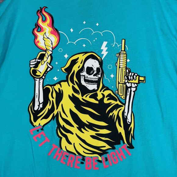 Zero Foxtrot Other - Zero Foxtrot T Shirt Mens Size Extra Large Blue Short Sleeve Let There Be Light